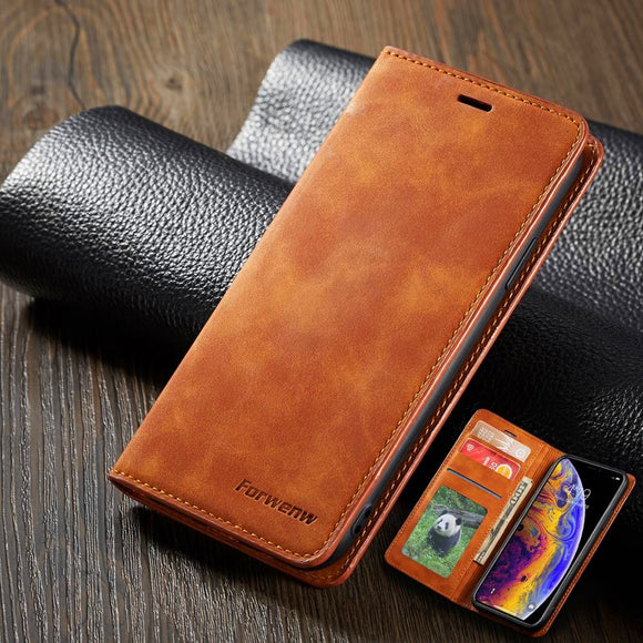 Leather Flip wallet Phone Case For Samsung Galaxy