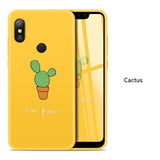 Cute Silicone Case For Xiaomi Redmi Note