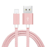 HANNORD 2A Fast Charging Nylon Braided USB Cable 1M 2M